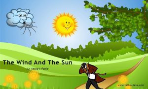 Aesop’s Fables – the wind and the sun